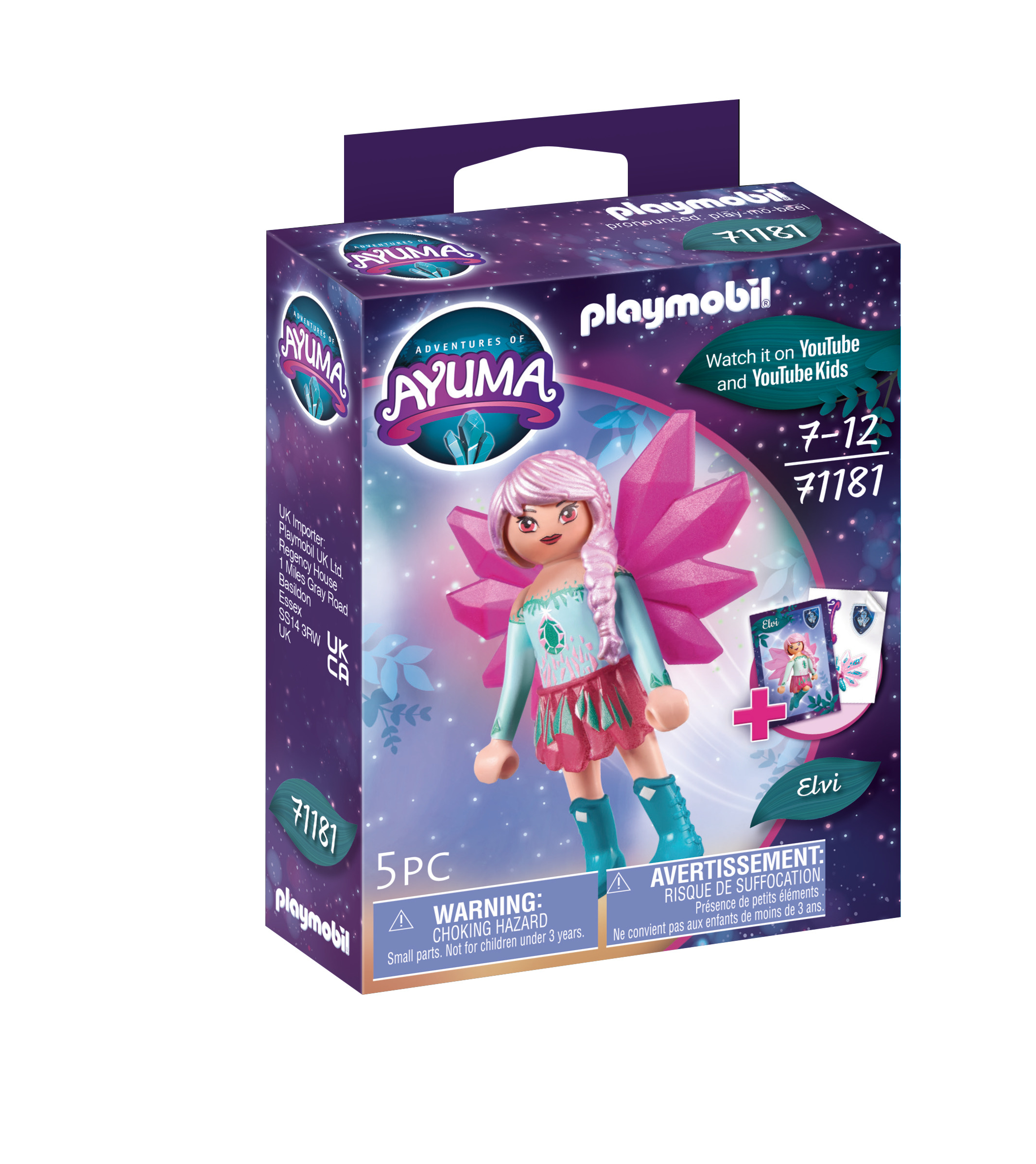 Playmobil Adventures of Ayuma 71181 Crystal Fairy Elvi
