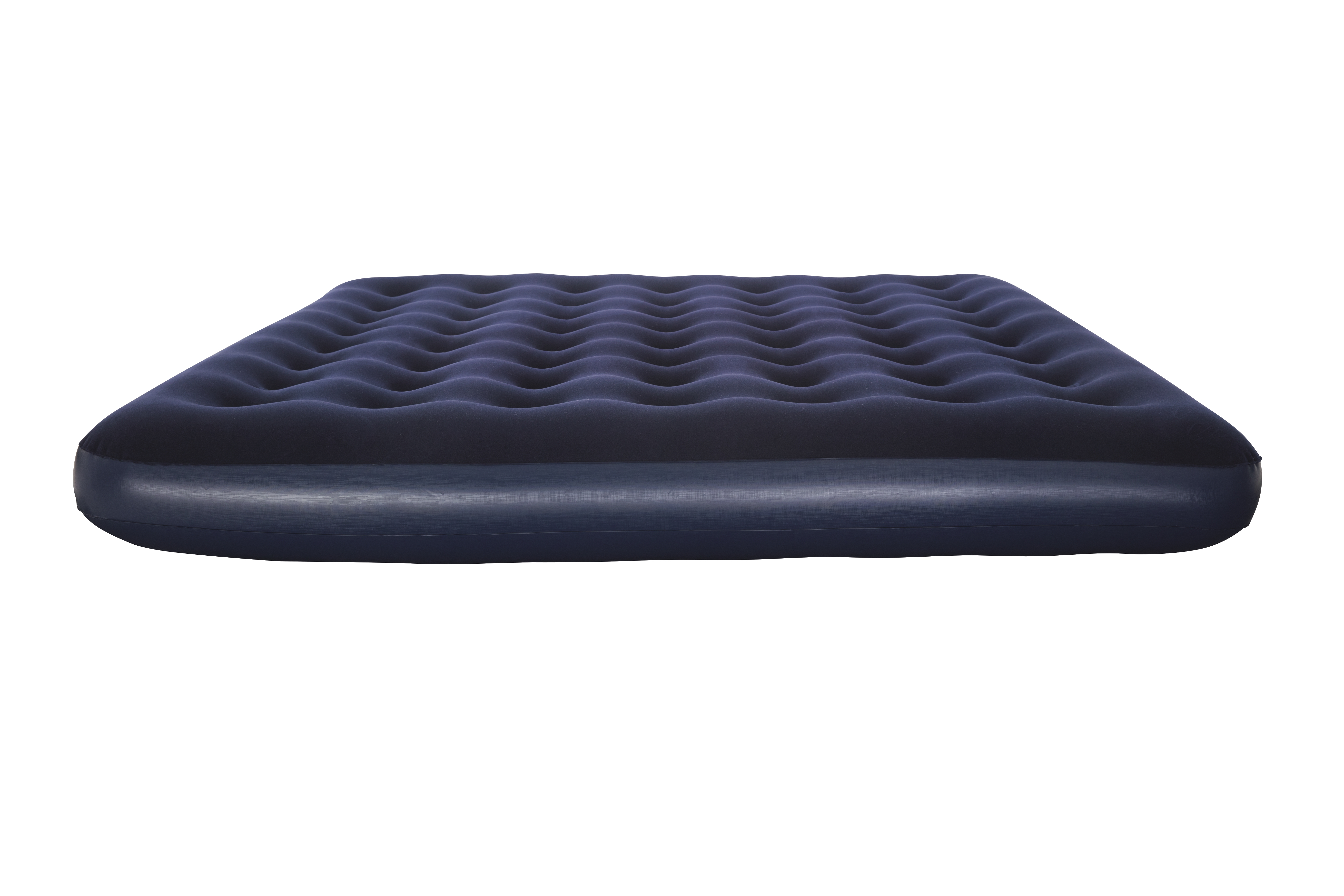 Bestway Flocked luchtbed 203x185x22cm Voor 2 personen, extra breed