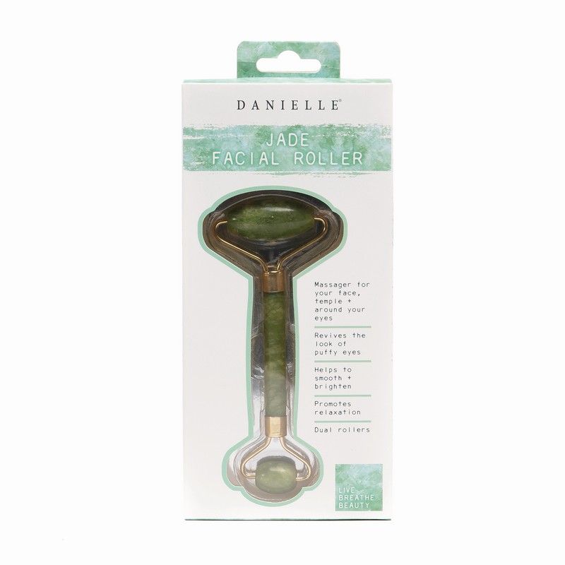 Danielle Creations Facial Roller Jade Dual Ended