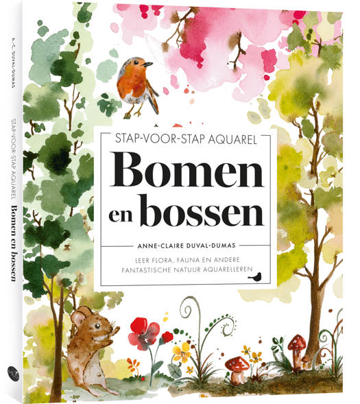 Stap-voor-Stap Aquarel: Bomen en bossen