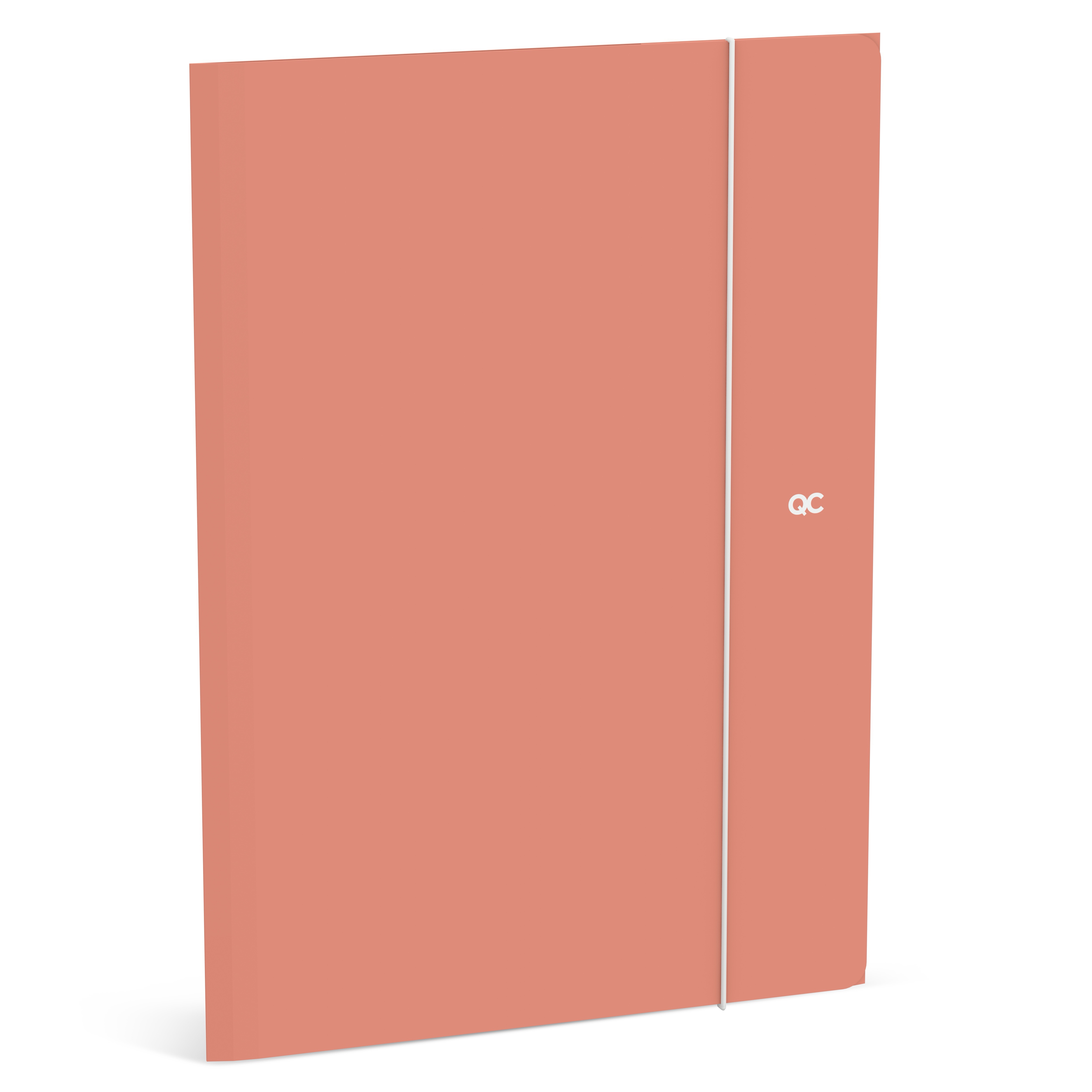 Quattro Colori Colour Elastomap A4 PP Pink Clay