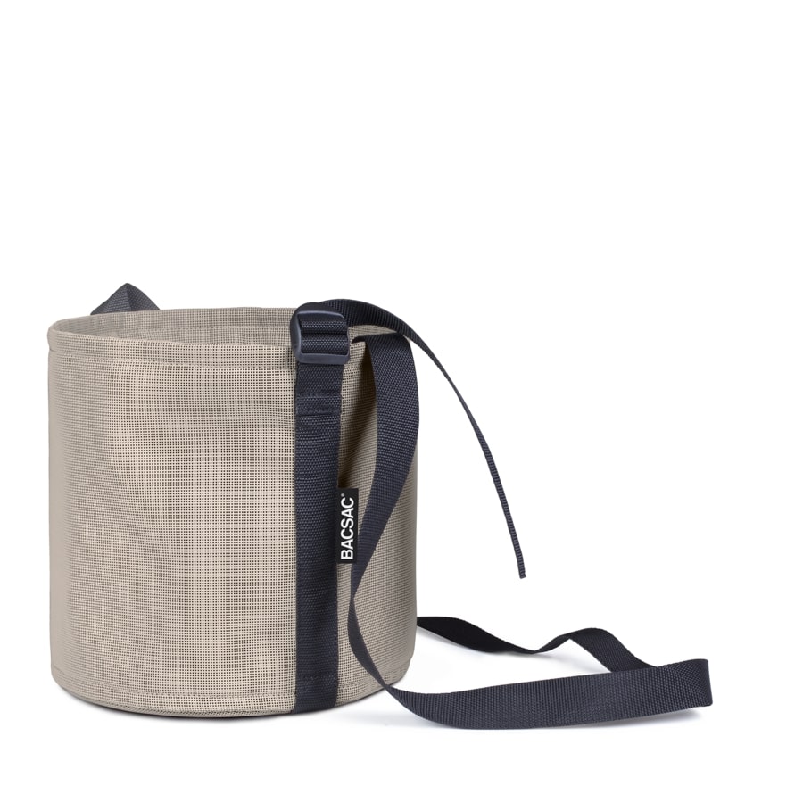 BACSAC Bloempot Hangend 10 l Taupe diameter 23 cm