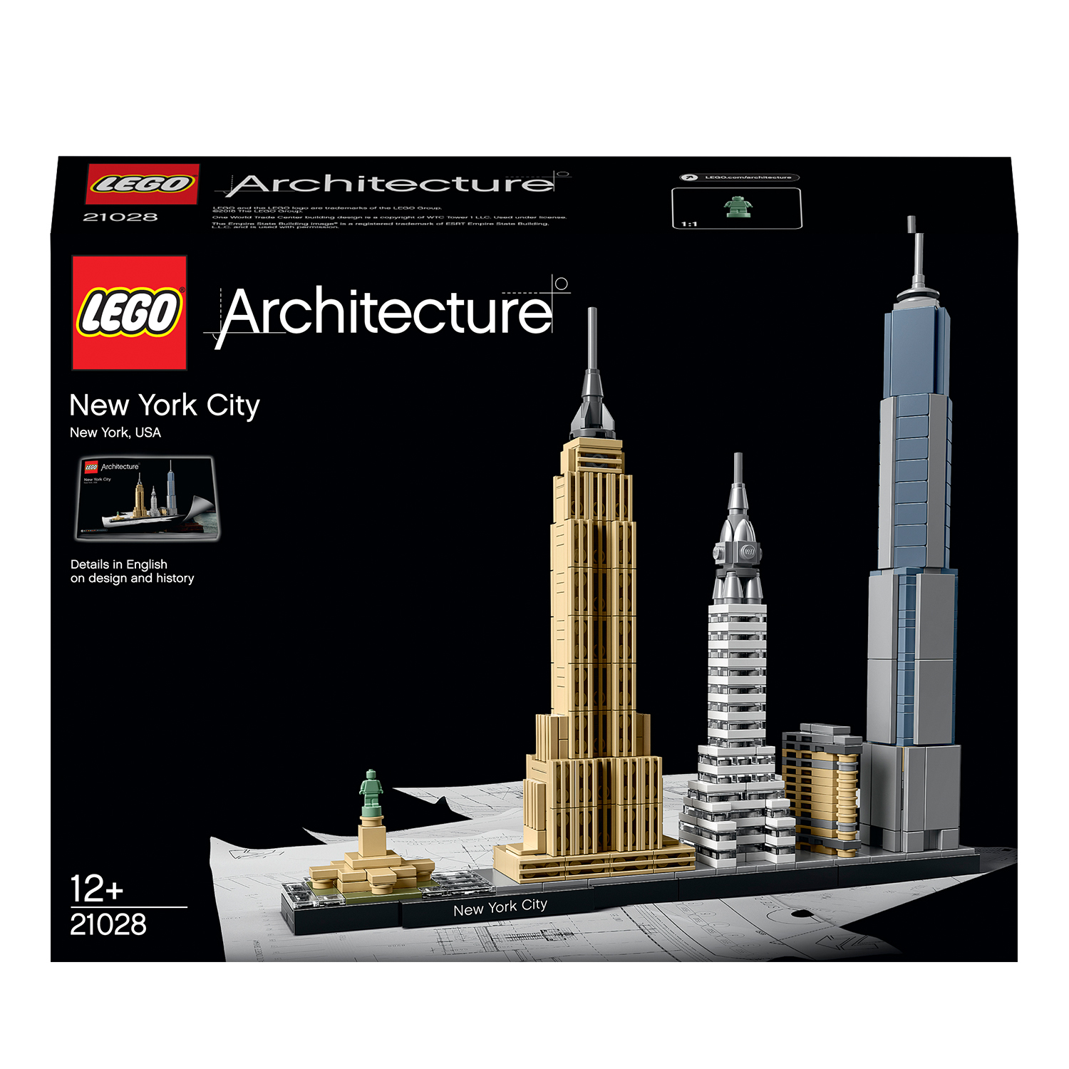 LEGO Architecture 21028 New York City