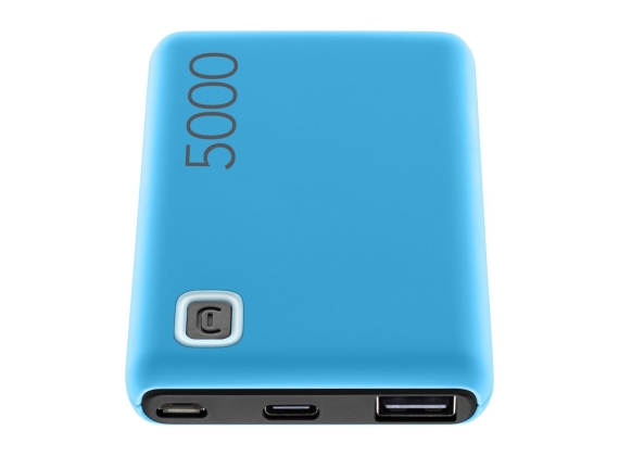 Cellularline Powerbank Charger 5000mAh Essence, Blue