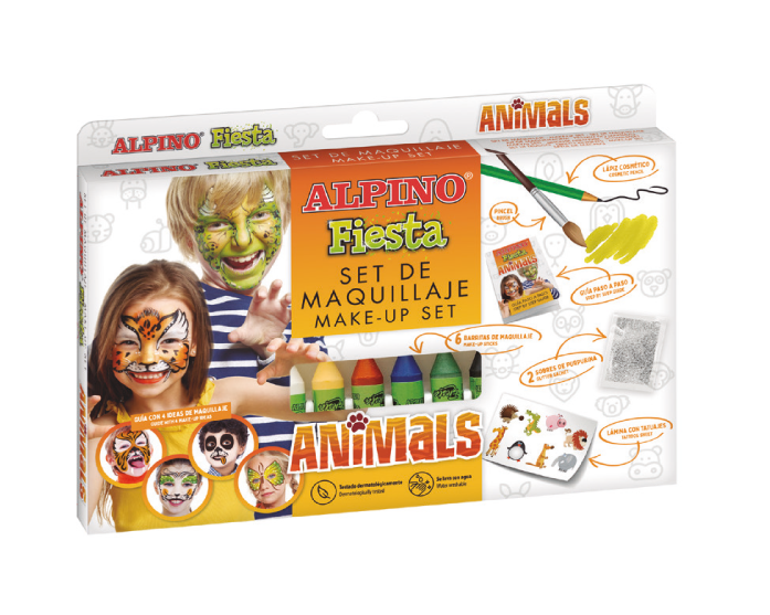 Alpino Make-up Set Dieren