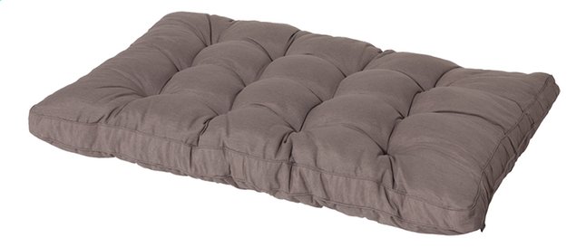 Madison loungekussen zit Panama taupe 120x80cm - palletkussen