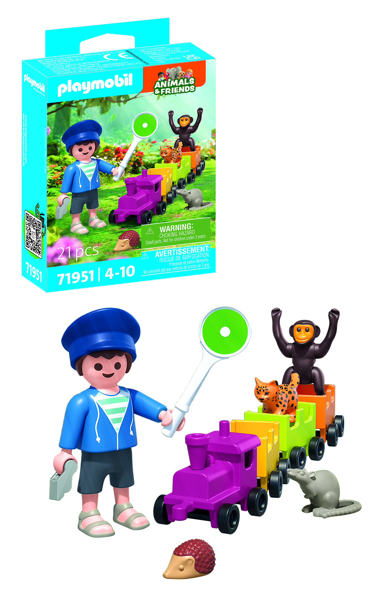 Playmobil Animals & Friends 71951 Kleine locomotieftocht