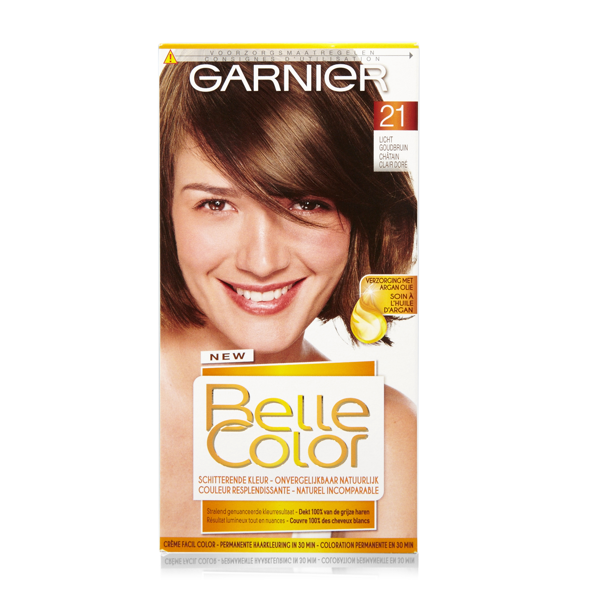Garnier Belle Color Haarkleuring Easy Gel 21 Licht Goudbruin