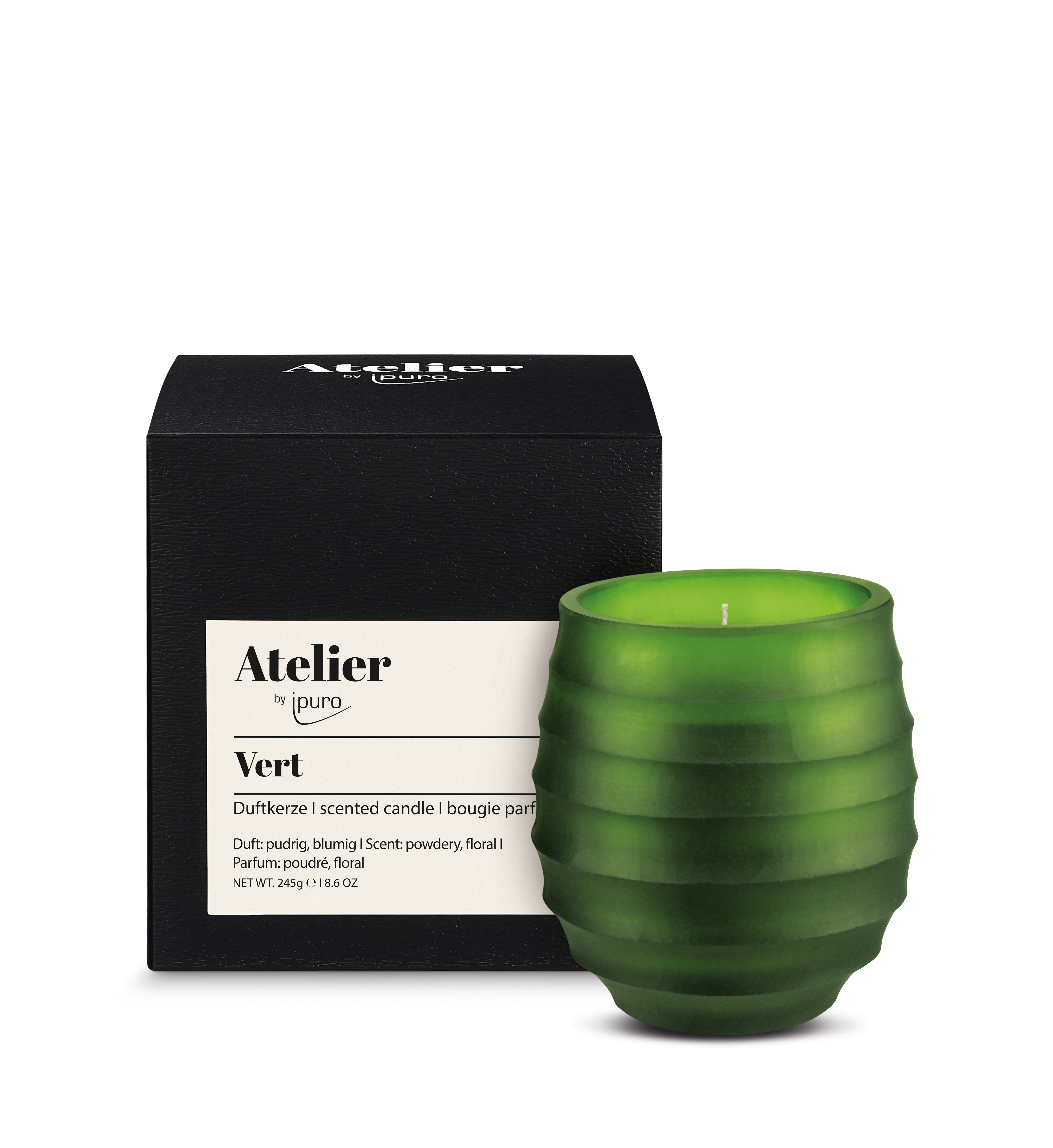 Atelier by Ipuro Geurkaars Vert 245g