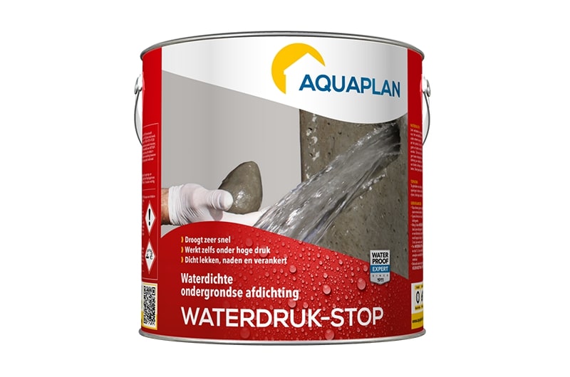 Aquaplan Waterdrukstop 2.5 kg Keldernoodreparatie