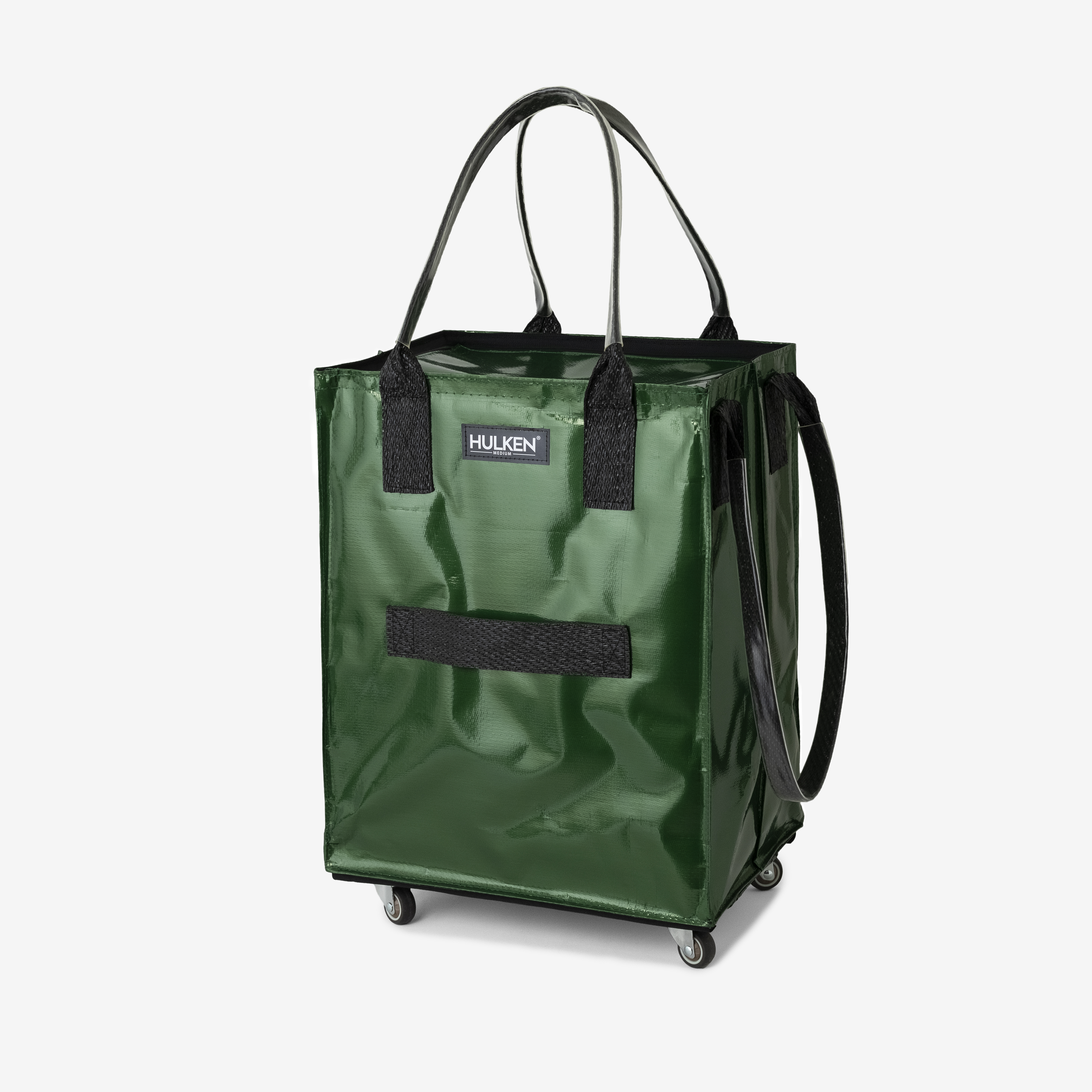 Hulken Original Trolley Tote Bag medium Forest Green 40x56x30cm