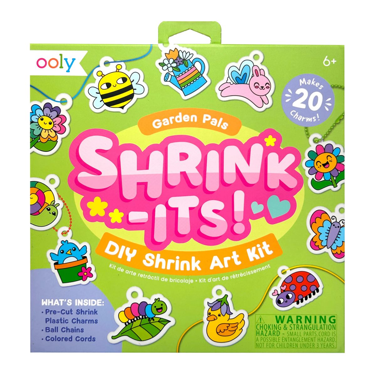 Ooly Knutselset Shrink-Its Garden Pals