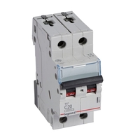 Legrand Automatische Zekering 2-polig 20-3000A 2 modules