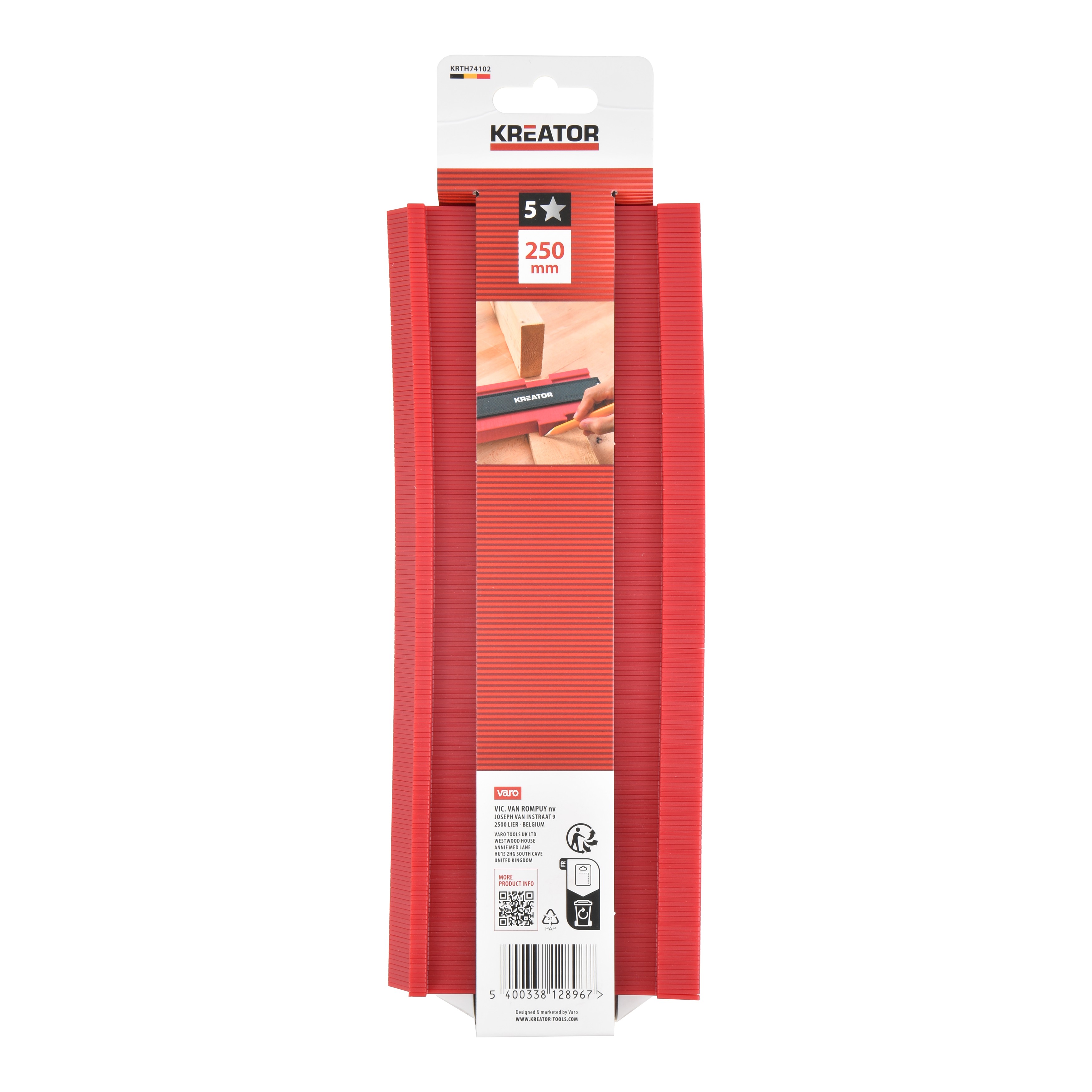 Kreator Contourmal ABS 250mm