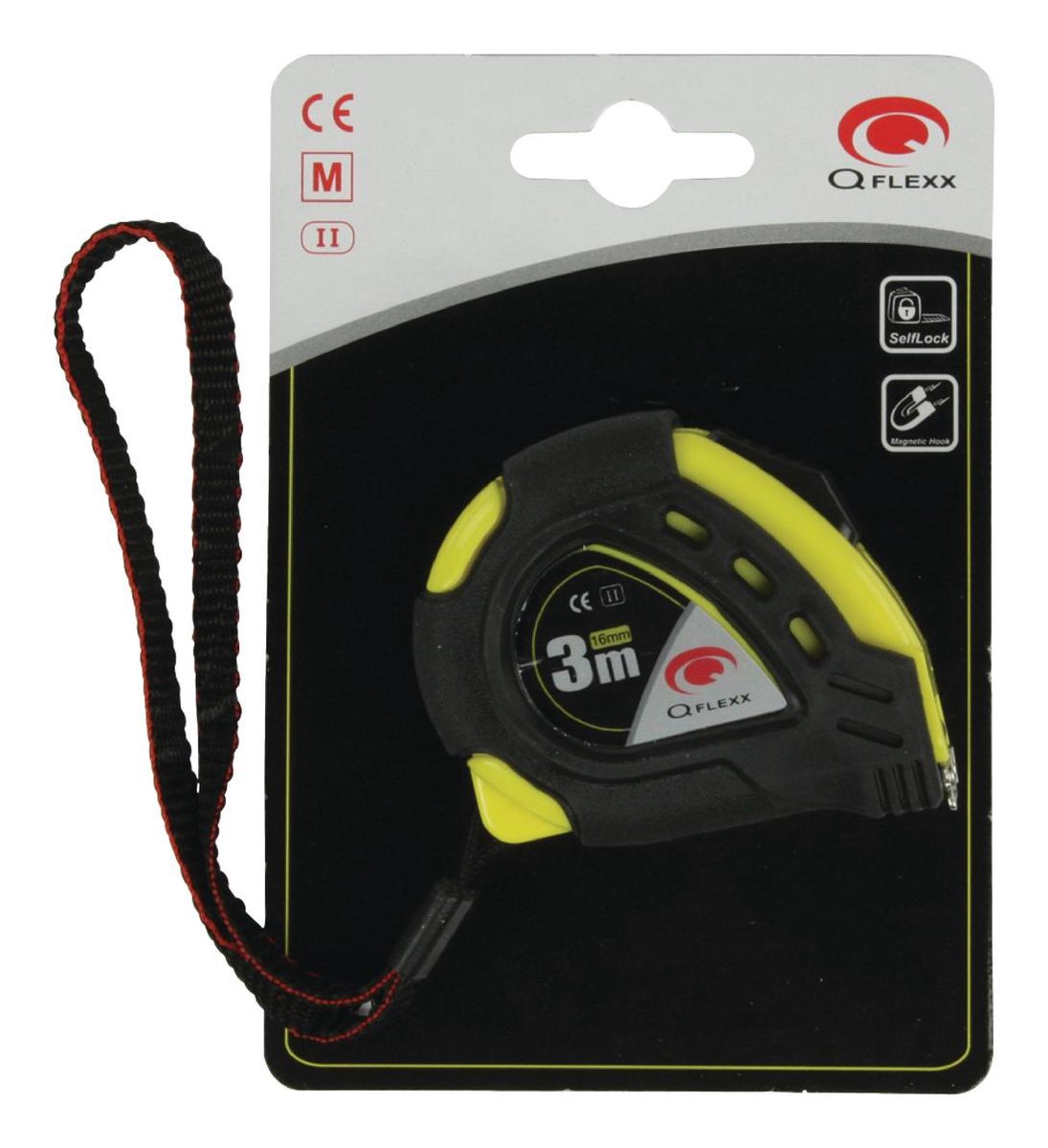 Q Flexx Rolmeter Derby Magnetisch 3 m