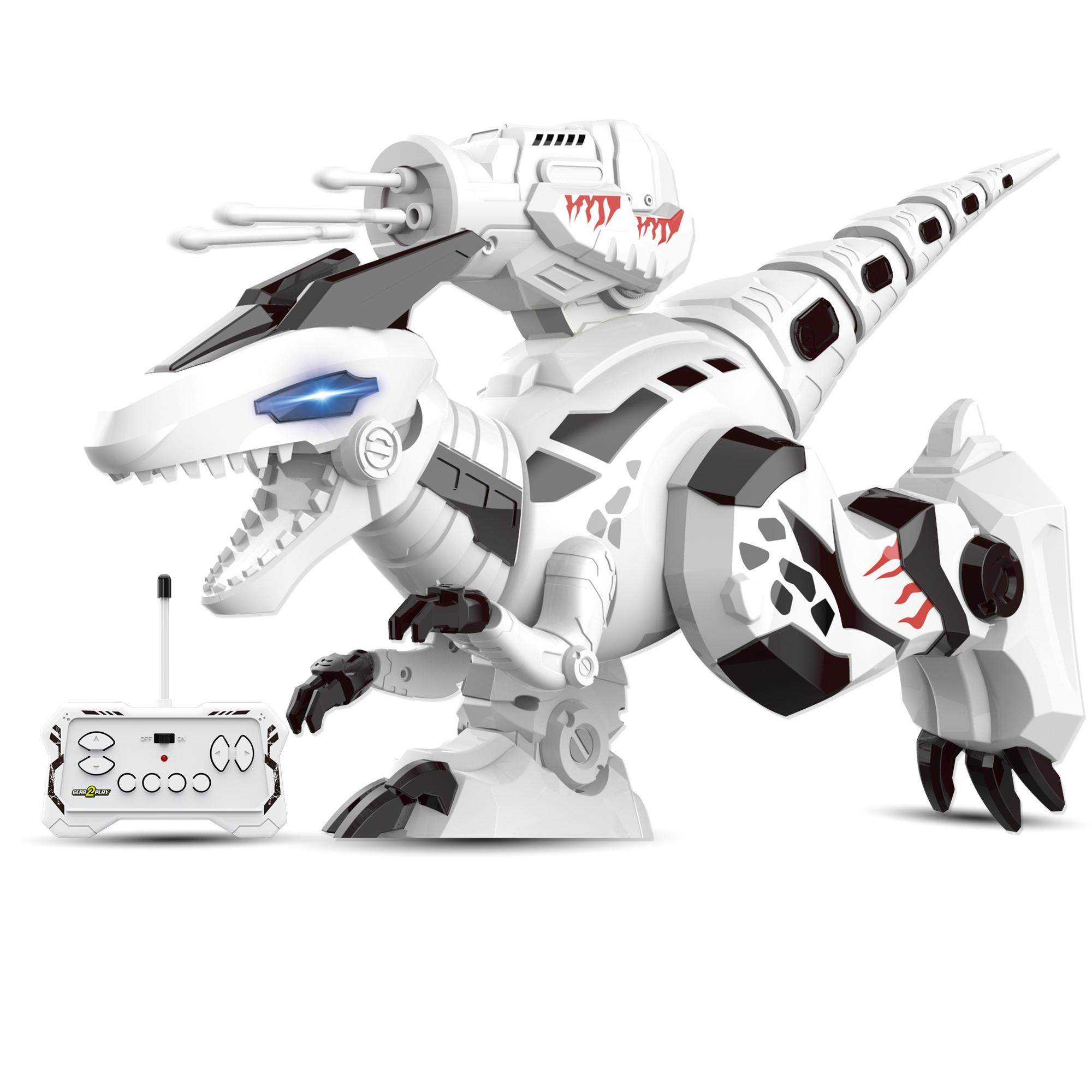 Gear2Play Robo Dino T-Rex, 16 programa's, danst, schiet darts