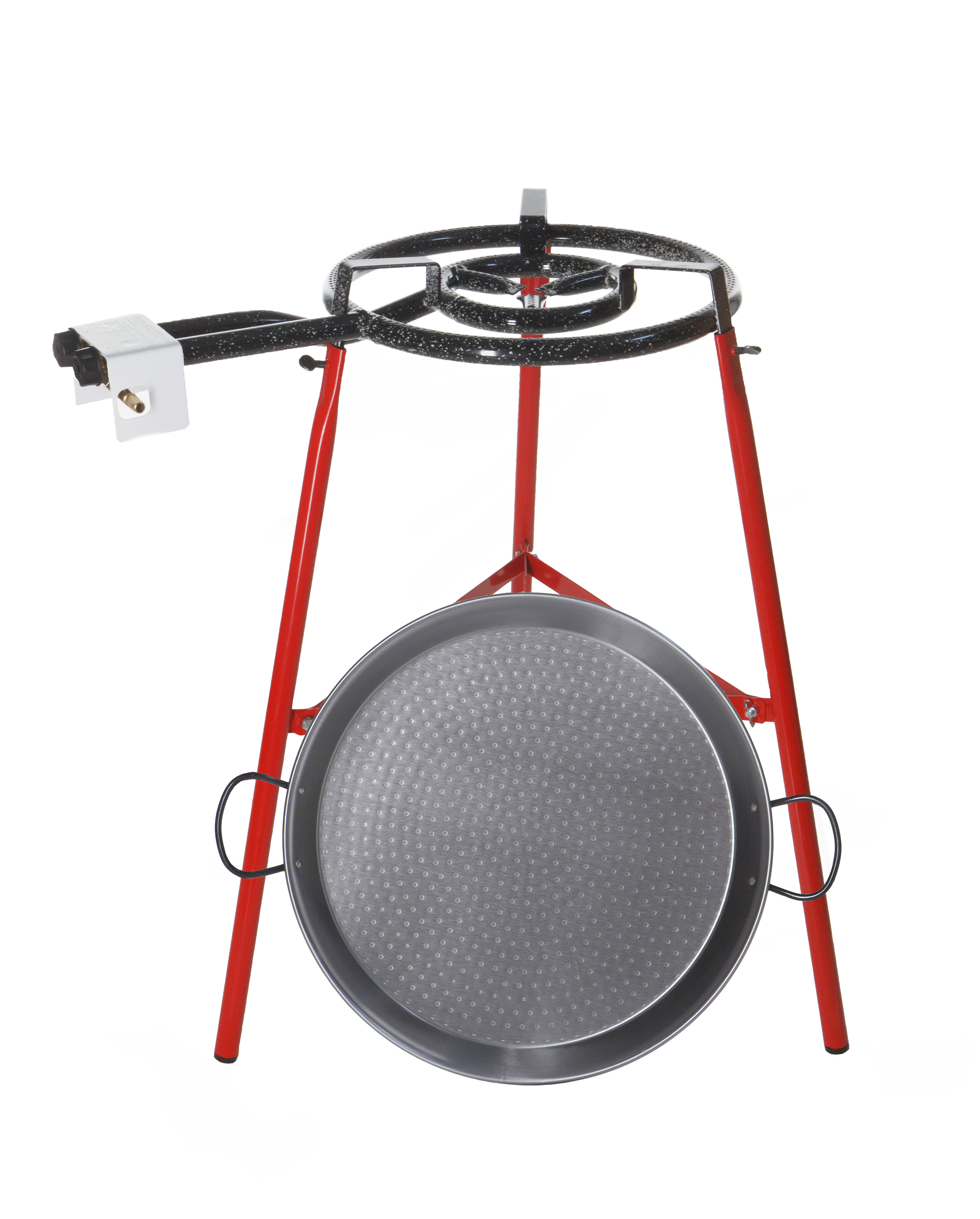 Vaello Set Paellapan 46 cm met Gasbrander 40 cm en Statiefpoten