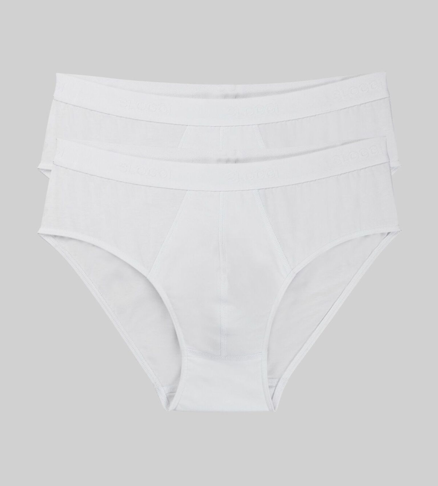 Sloggi Slip 24/7 Midi Heren 2 stuks Wit maat 5