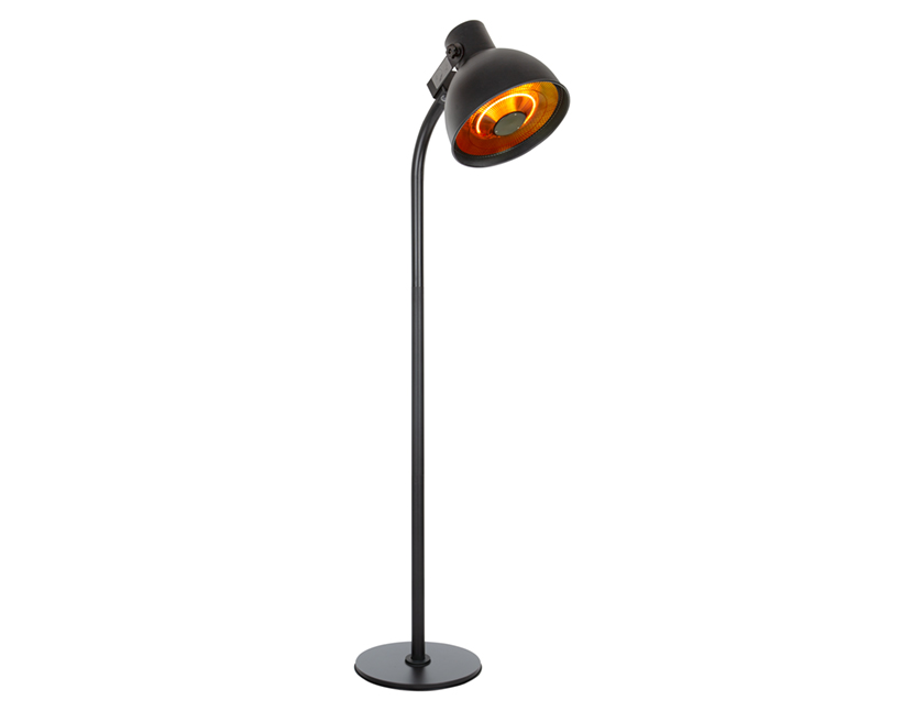 PRACTO Terrasverwarmer Helios Elektrisch 230 cm 2000 W IPX4 17.2 kg met Afstandsbediening