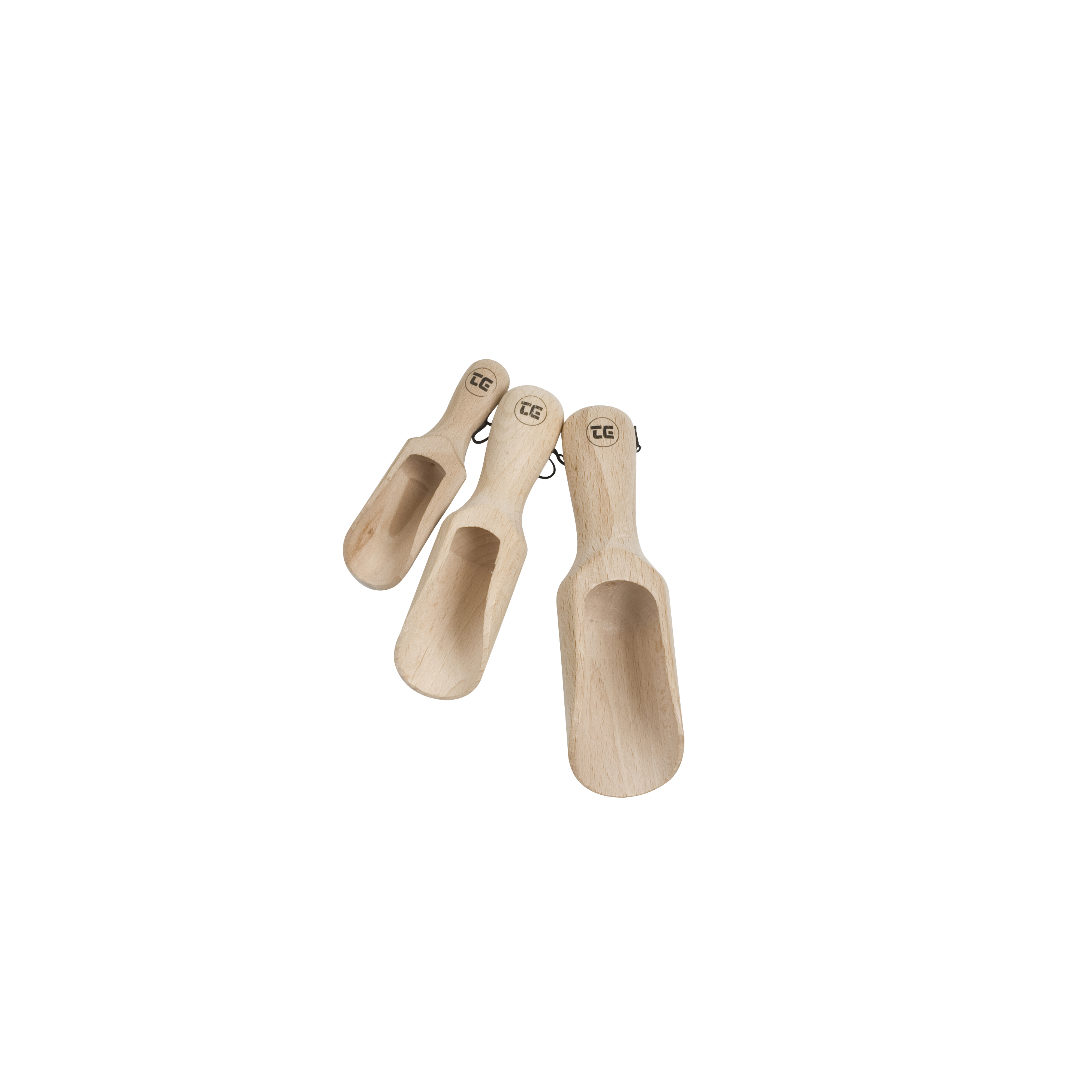T&G Woodware Kruidenlepels set 3 stuks - 8/10/12cm