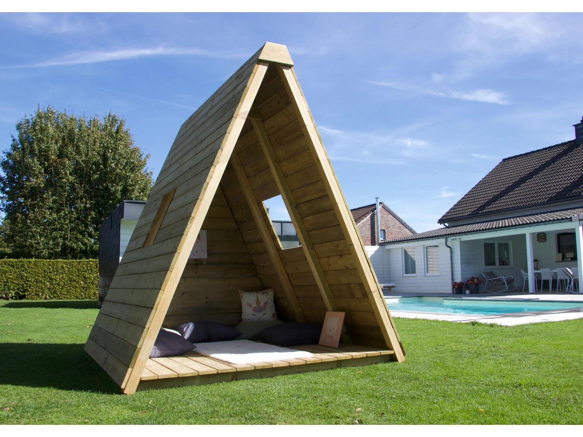 BnB Wood Totem Speelhuis