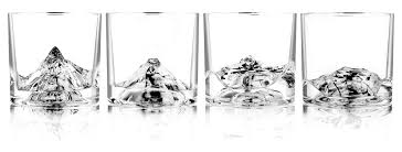 Liiton Whiskyglas The Peaks Mixed set 4 stuks