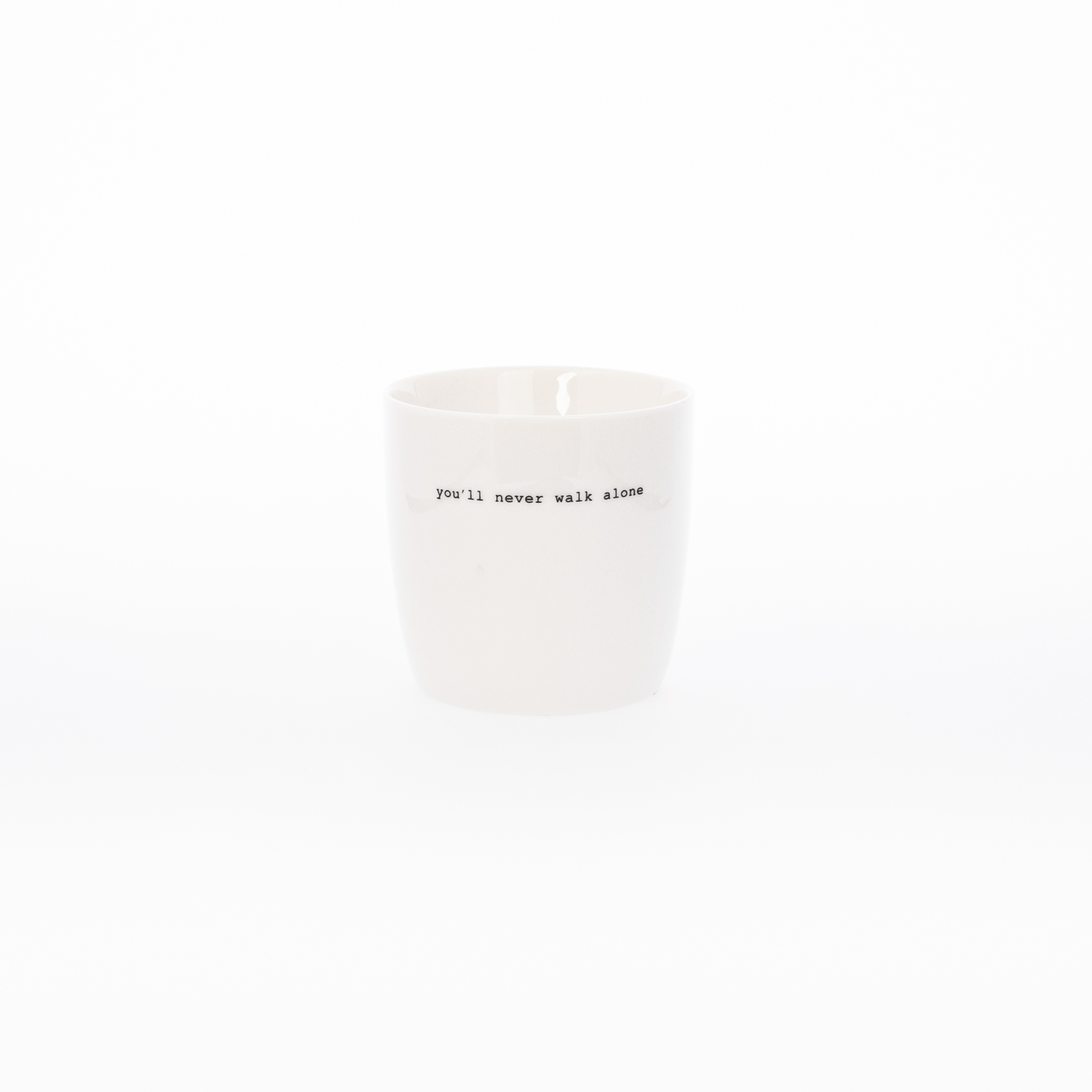 Sögne Mok You'll Never Walk Alone 300ml - Porselein - 9x9 cm