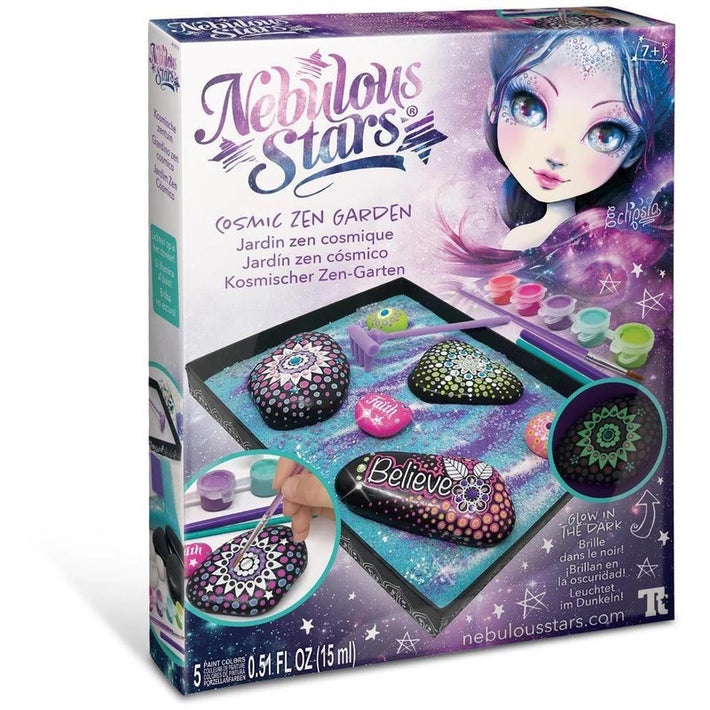 Nebulous Stars Zen Tuin, Cosmic met stenen