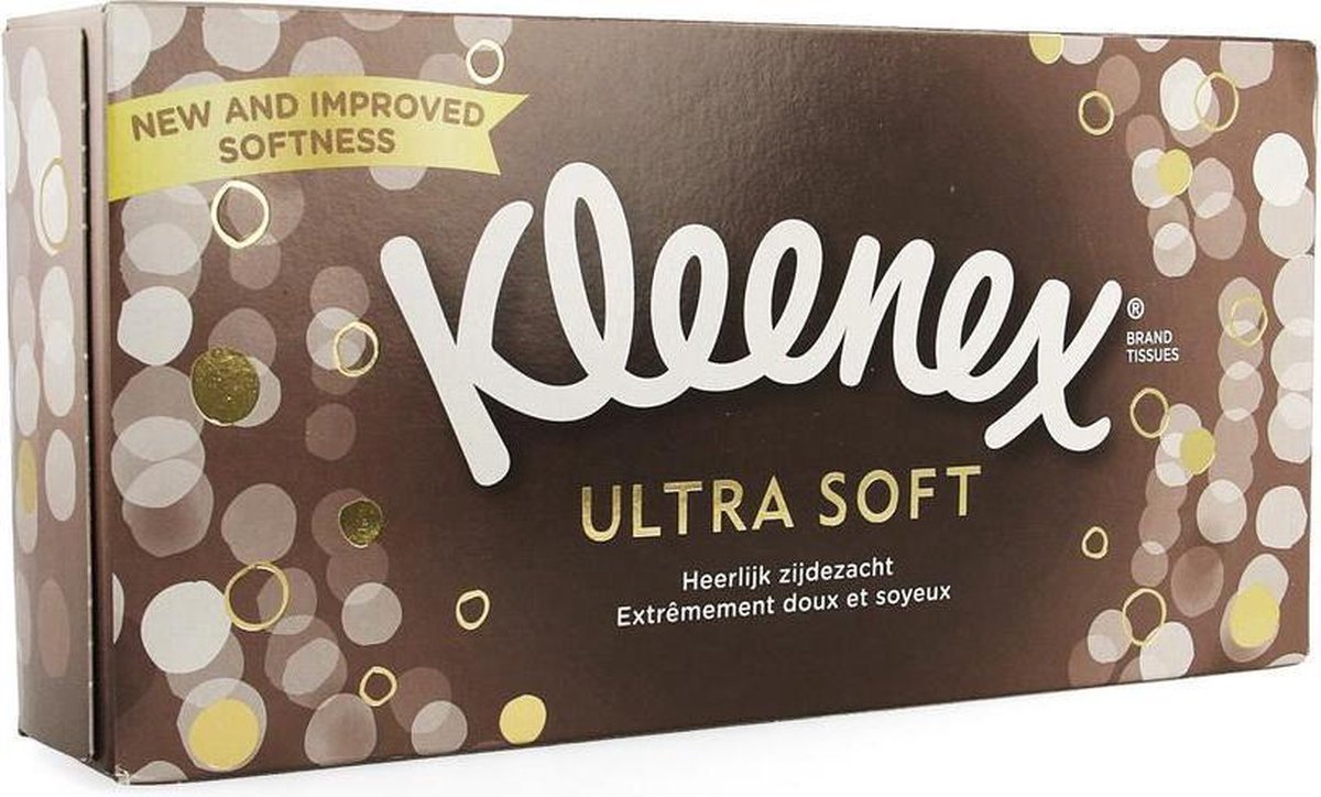 Kleenex Zakdoekjes Papier Ultra Soft 64 stuks