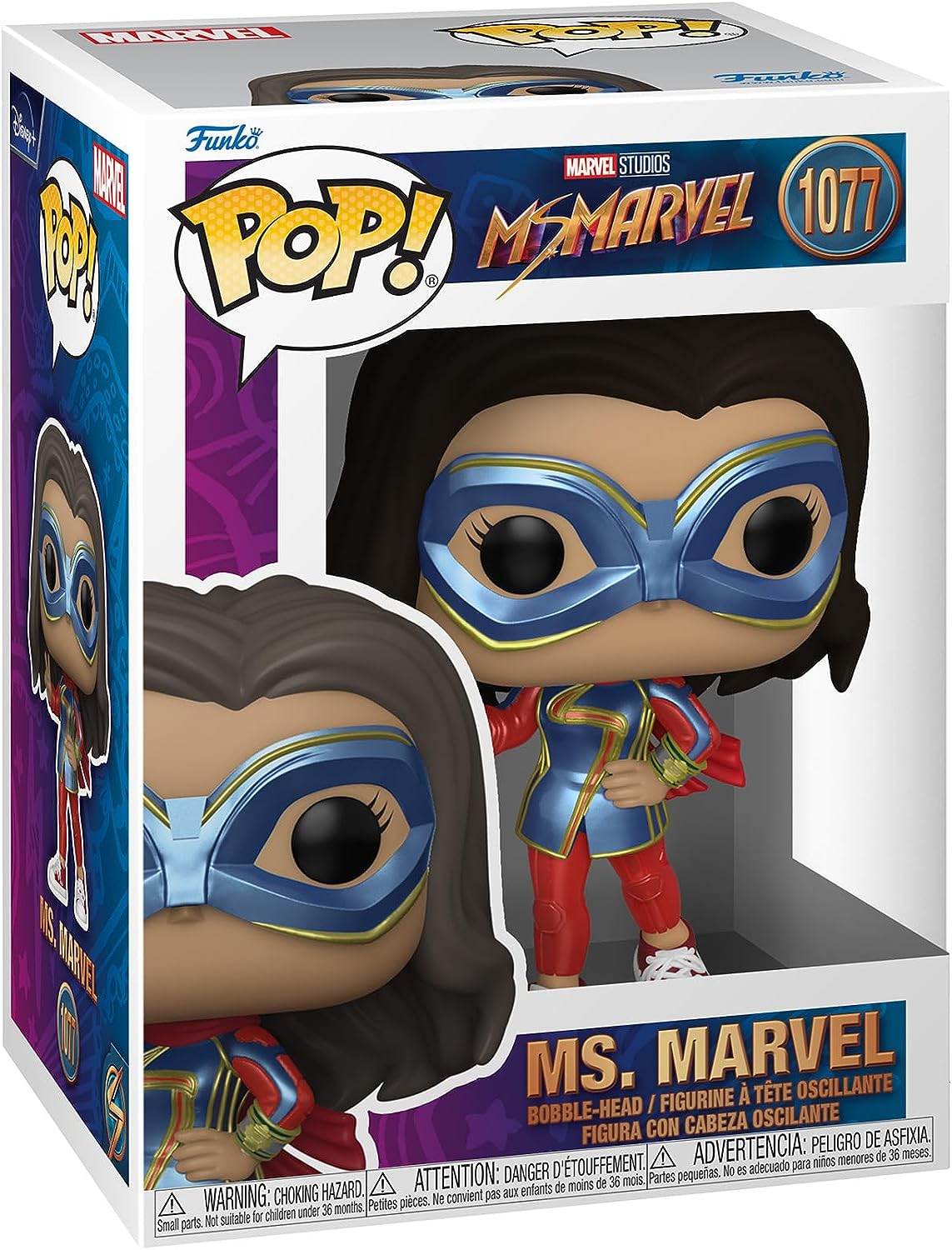 Funko Pop! Movies Marvel - Ms. Marvel 1077 Funko Pop! Movies Marvel - Ms. Marvel 1077