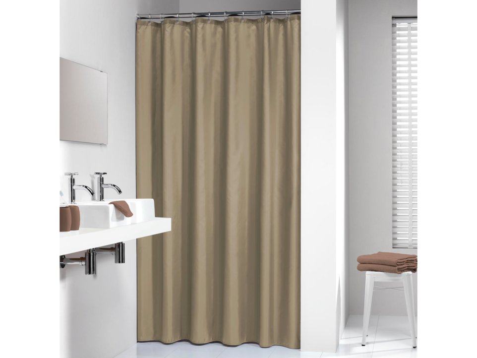 Sealskin Douchegordijn Madeira 180x200cm Zandkleur