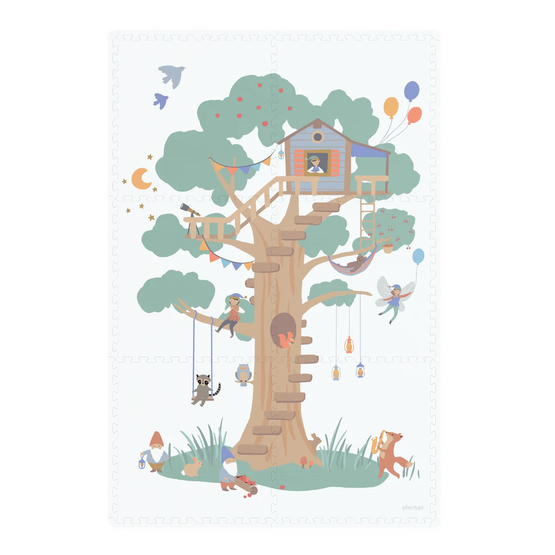 Play & Go Puzzelmat Tiloo Eevaa Treehouse 120x180 cm