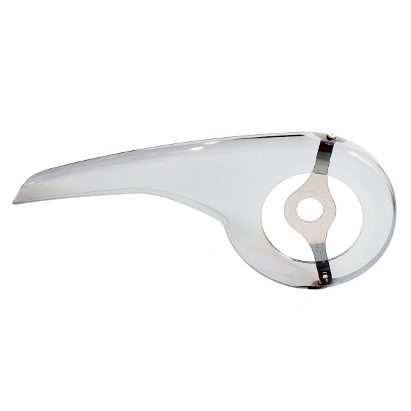 Hesling Prisma Transparant Kettingscherm voor Enkel Blad 44-46 tands