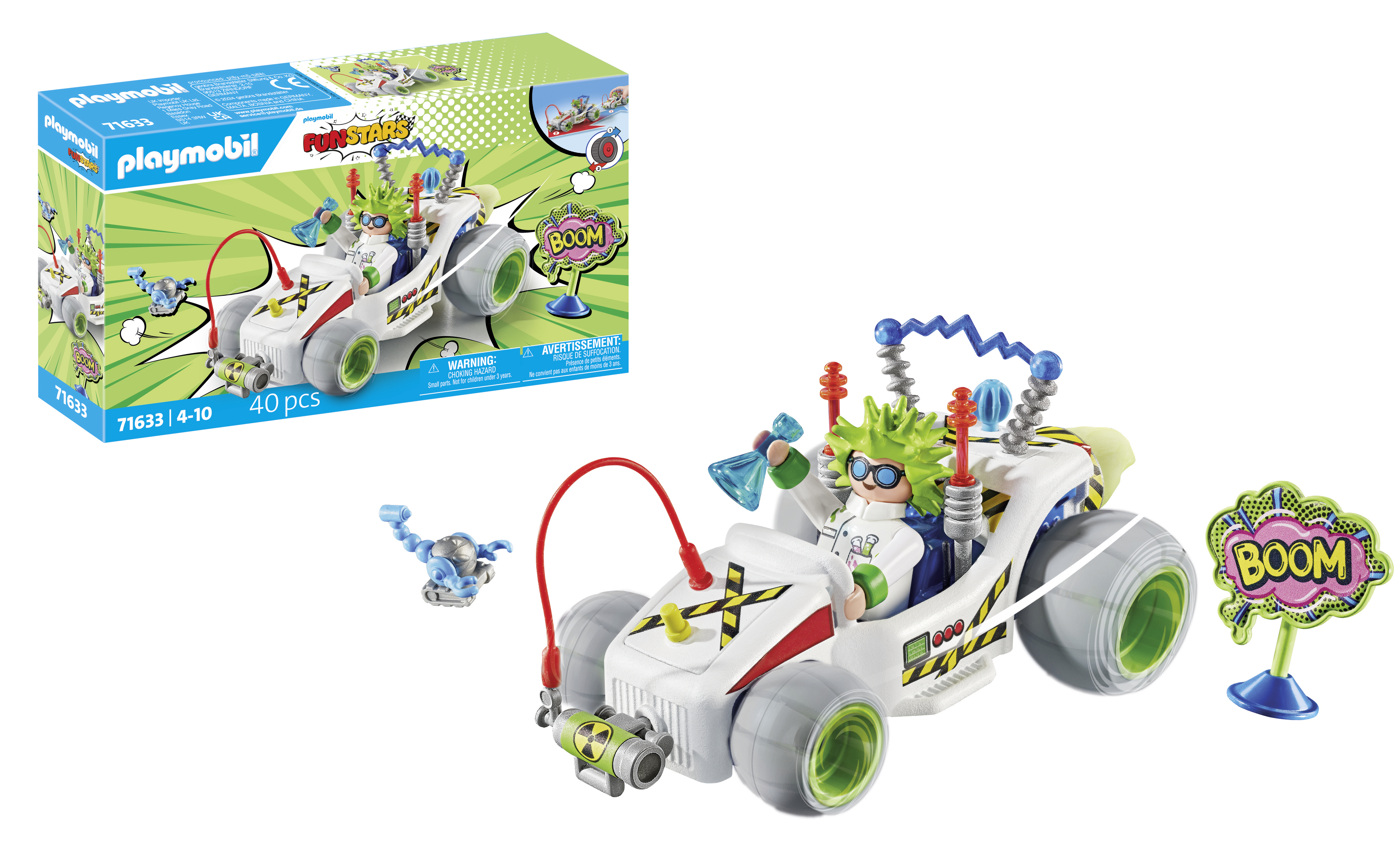 Playmobil 71633 PLAYMOBIL Funstars Race professor