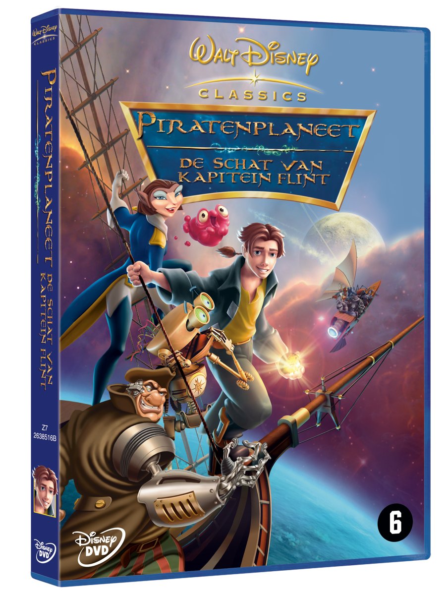 Piratenplaneet: Schat v. Kapitein Flint Walt Disney Classic DVD 46
