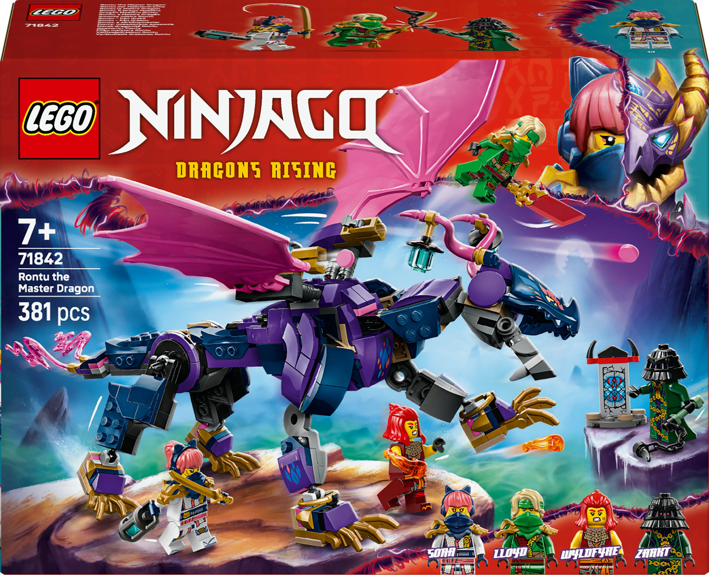 Lego Ninjago 71842 Rontu de Meesterdraak