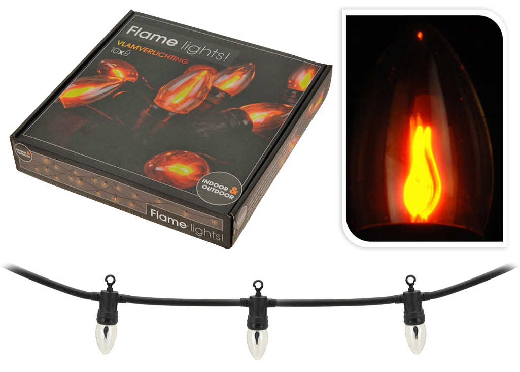 Buitenverlichting Vlam 3.6m - 10 Lights
