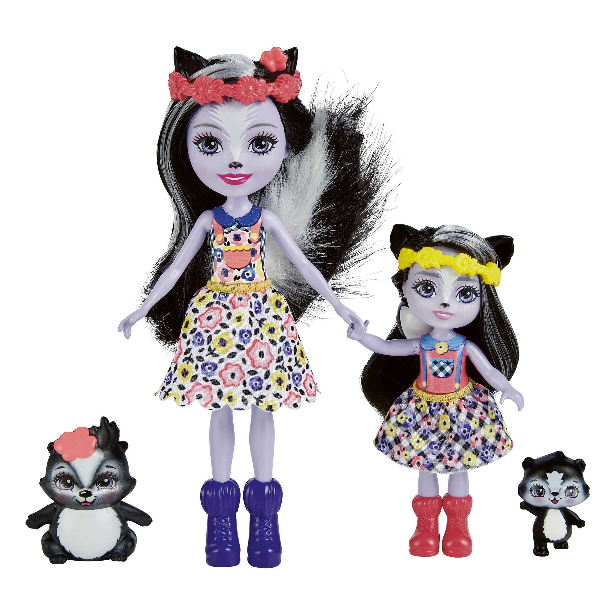Enchantimals Pop met klein zusje 5 assorti - prijs per stuk