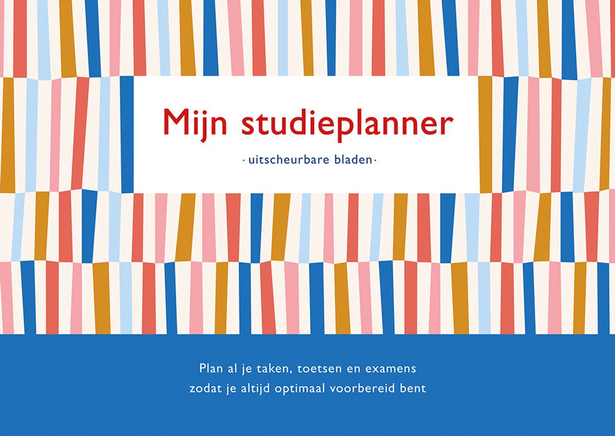 Paperstore Mijn Studieplanner - Balkjes