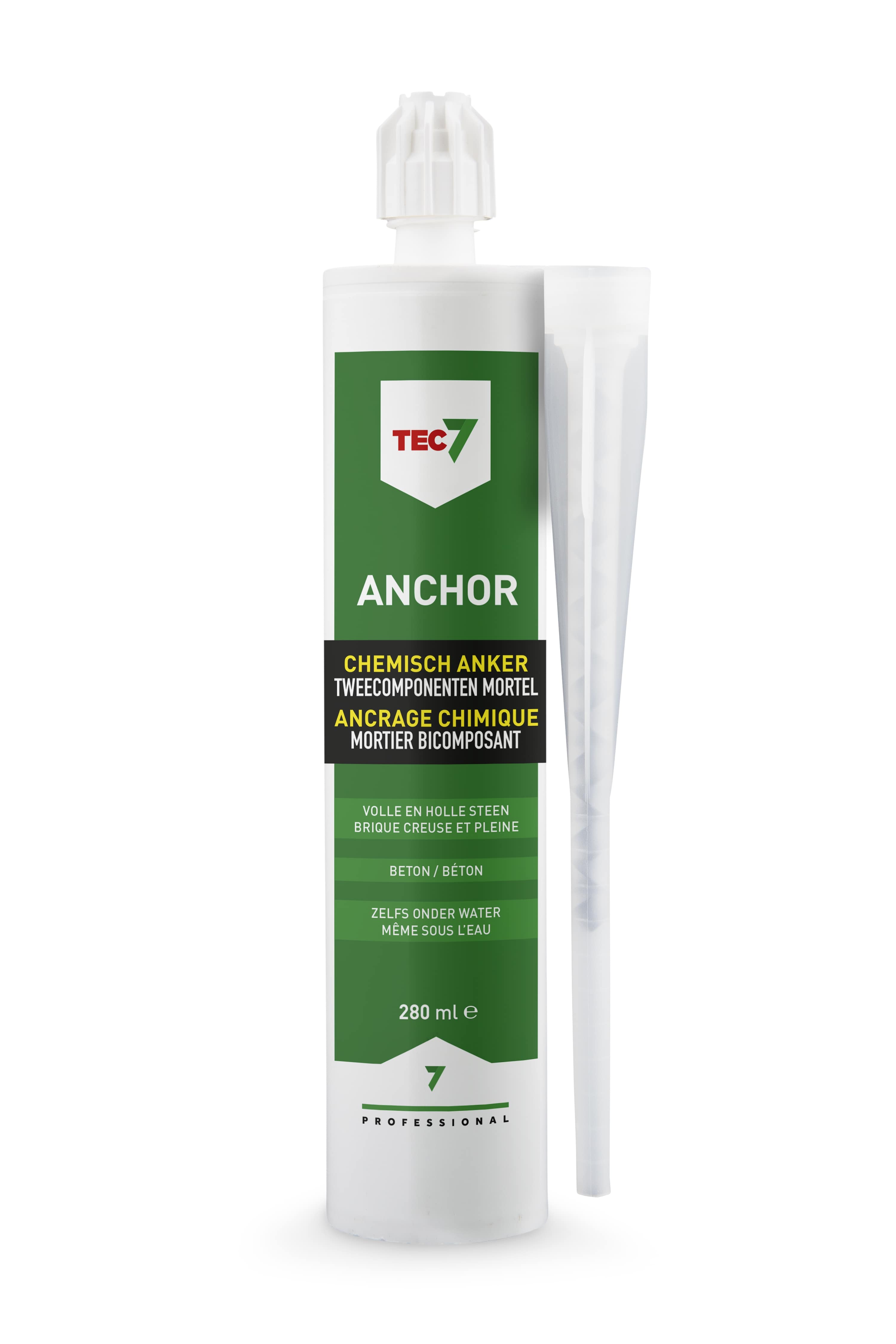 Tec7 Anchor7 Chemische Anker Grijs 280 ml