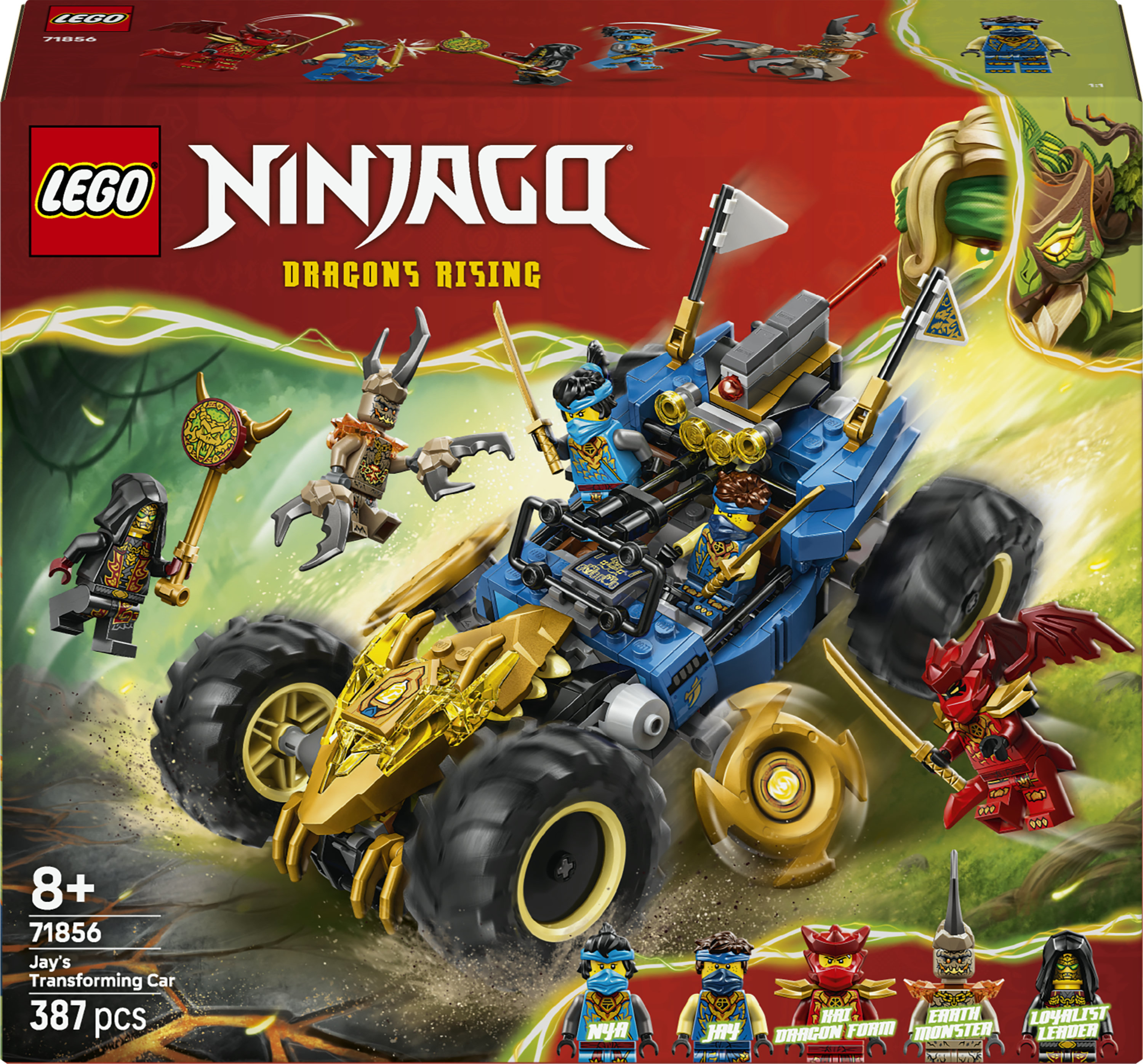 Lego Ninjago 71856 Jay's transformerende Auto
