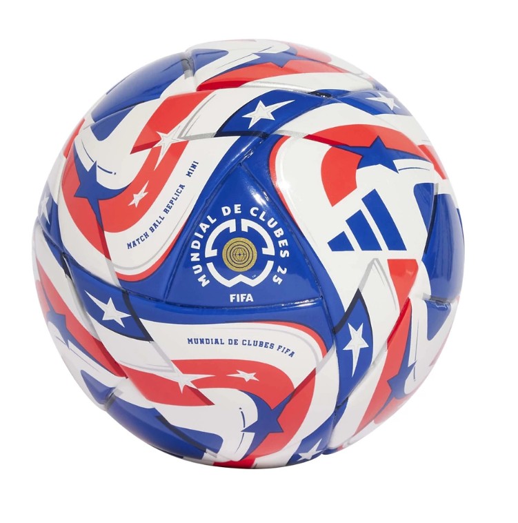 Adidas Voetbal Fifa Championship White/Blue/Red - maat 1