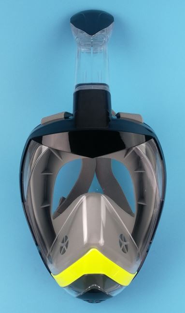 Snorkelmasker Deluxe Zwart L/XL Duikbril