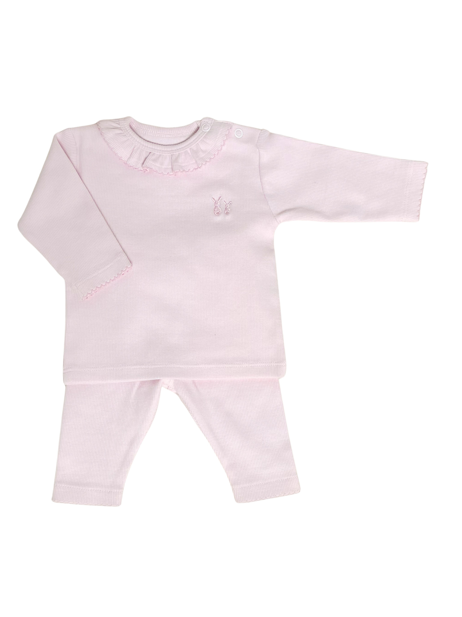 Poetree Pyjama Lily Soft Pink 2-delig - 3 maand