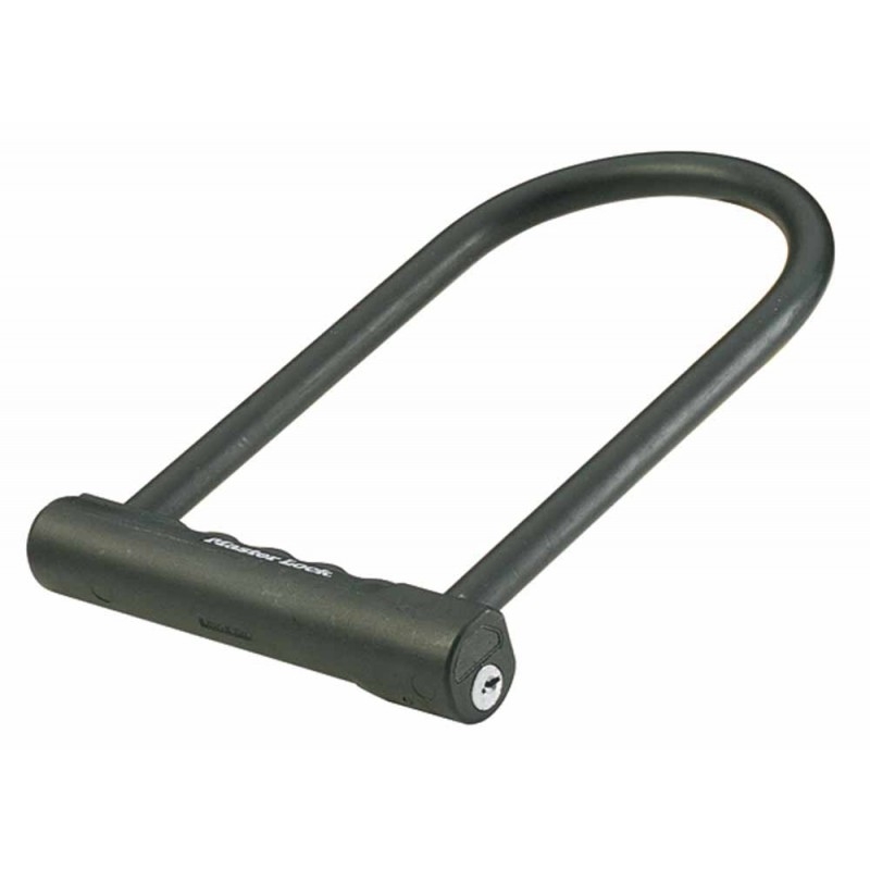 Masterlock 8170 Beugelslot 12/200x100 mm met Houder U-slot met Sleutel