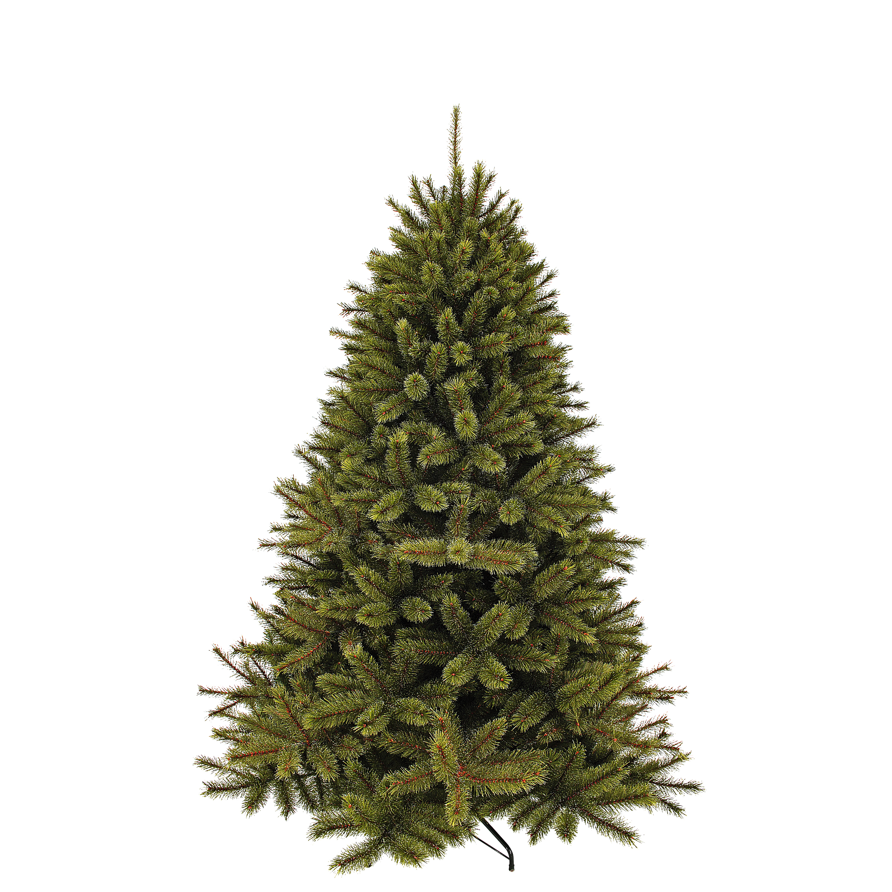 Kerstboom Forest Green Frosted 215x140 cm - 1248 Tips - PE/PVC
