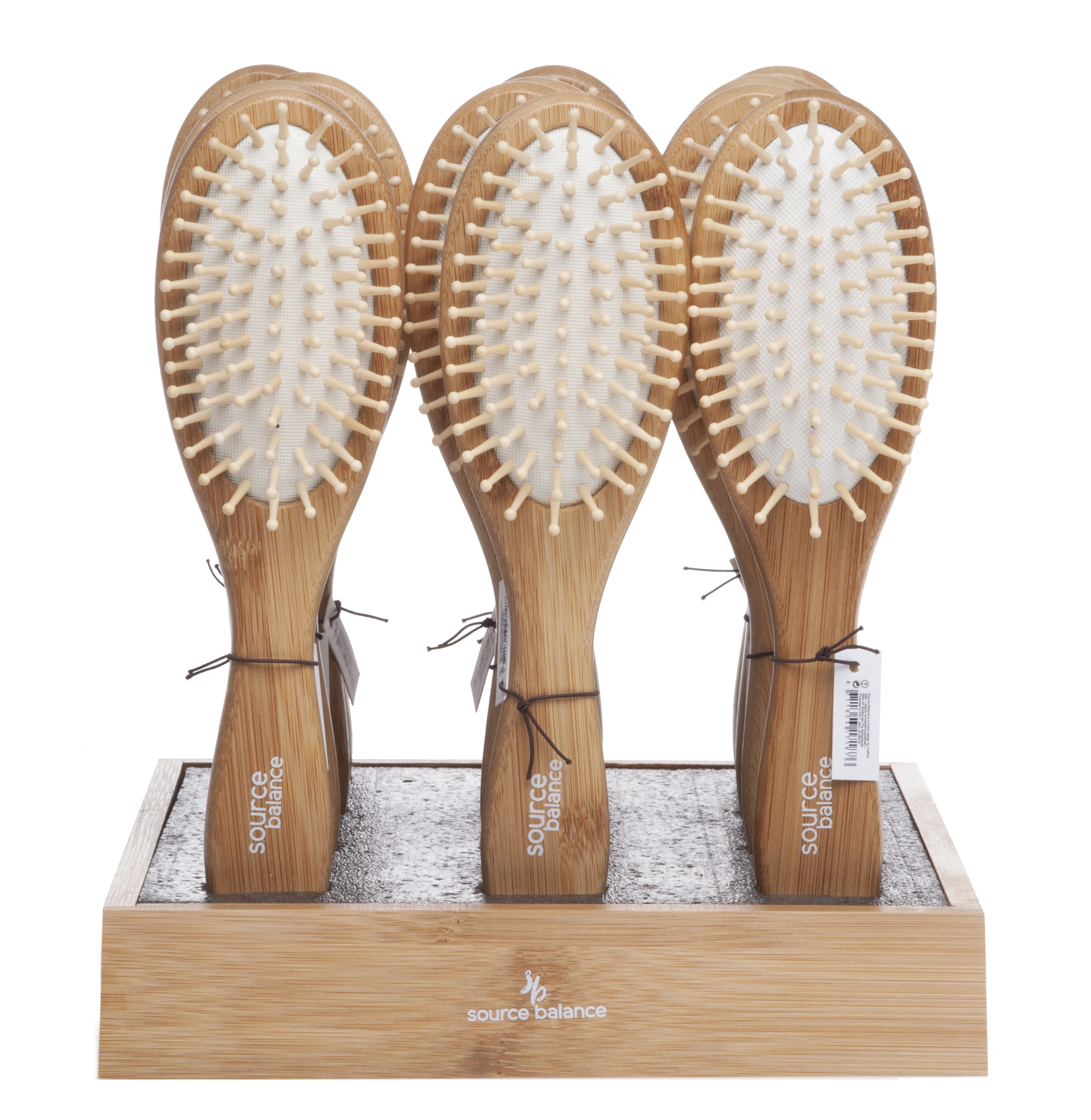 Source Balance Haarborstel Bamboe 24 cm