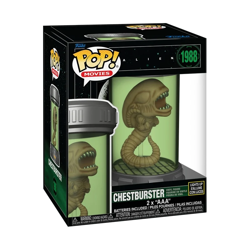 Funko Pop! Movies - Alien: Xenomorph, Chestbuster Lights Up 1988