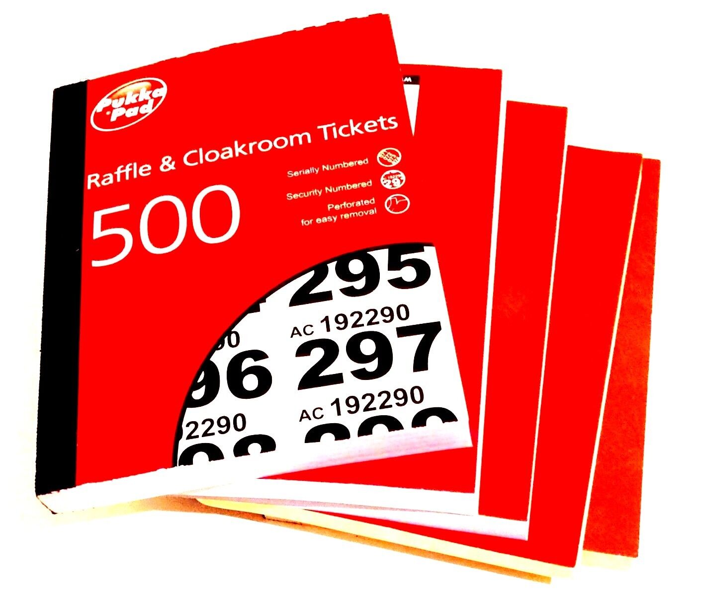 Pukka Pad Vestiairetickets 500 stuks assorti