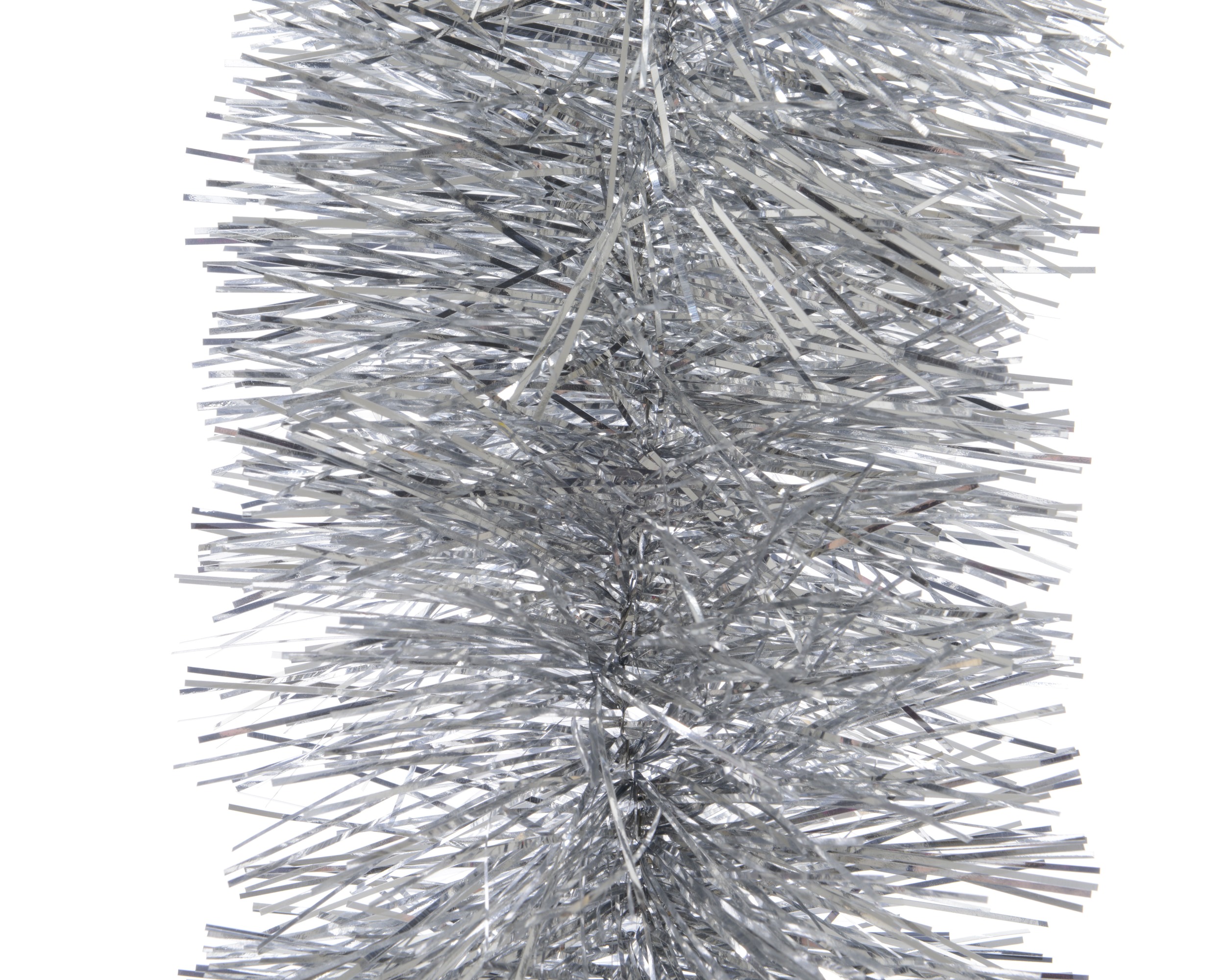 Guirlande Lametta Zilver 20x270 cm - Glanzend